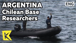 【K】Antarctica[남극 여행]파라다이스 만에서 만난 칠레기지 연구원들/Chilean Base Researchers/Paradise Bay/Rubber Boat