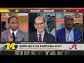 Michigan showed me something, they are a special team! - Stephen A. on CFP win  First Take