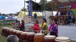 産観祭り の農林太鼓4「欄花」他