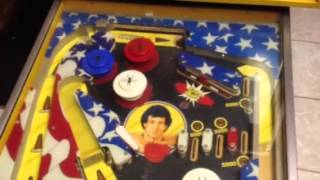 1983 Gottlieb Rocky pinball machine for sale