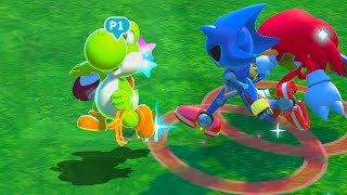 Mario and Sonic at the Olympic Games  2020 Rugby Sevens Team Mario vs Metal sonic , Yoshi vs Wario