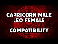 Capricorn Male and Leo Female Compatibility