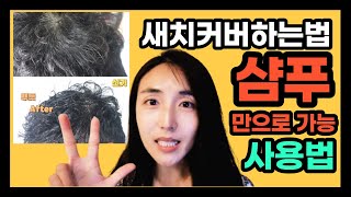 새치커버하는법 삼푸만으로도 가능?!!! 대박입니다. LG생활건강 리엔 물들임 새치커버샴푸 사용 꿀팁! 참 쉽죠?!!!