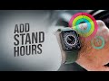 How to Add Stand Hours to Apple Watch (tutorial)