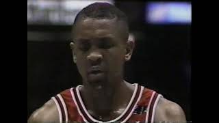 NBA: 1991-92 regular season - Bulls vs Nets (Jordan 40 pts + 10 rebs)