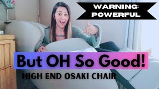 Osaki OS-Champ Full Body Massage Chair Review - Higher Quality Than Expected- A Dream!