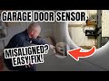 How To Re-Align Garage Door Safety Sensors