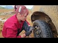 full video girls repair and restore old cars agricultural machinery.