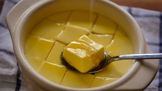 Egg and Milk ONLY~ 2-Ingredient Egg Custard Recipe