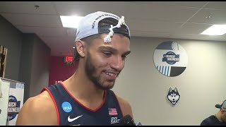 UConn's Andre Jackson reacts to Final Four birth over Gonzaga | Full Interview