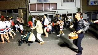 2013三次きんさい祭りパレード 3 ～スタート地点から　ｻﾝｸﾞﾘｰﾝ→住吉連