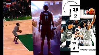 Nets React | Kyrie Irving took Long Time to Shoot Free Throw, reminiscent of Giannis Antetokounmpo!