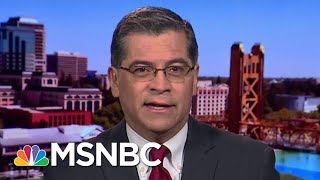 California AG: President Doesn't Have Authority To Violate Constitution | Andrea Mitchell | MSNBC
