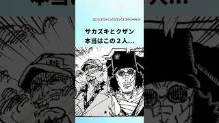 【最新1116話】サカズキとクザンは本当は◯◯説【ワンピース】 #ワンピース #ワンピースの反応集毎日投稿中