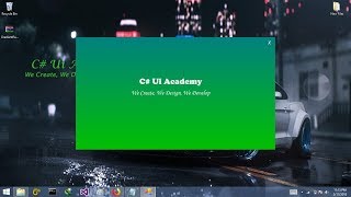 C# - Create Gradient Panel in Windows form App
