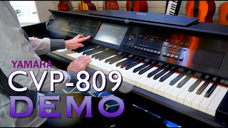 YAMAHA CVP-809 Voice Demonstration(All Section)