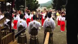 【徳島】川田八幡神社例祭-07 御寶踊り