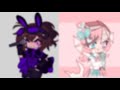 Outfit Battle / Duet Challenge w/ Derpy Axolotl || Gacha || Fake Collab