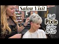 Salon Visit | Fall Pixie Color & Detailed Cut Instructions