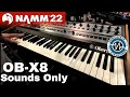NAMM 22: OB-X8 Sounds Only