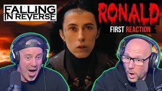 Falling In Reverse - "Ronald" | FIRST REACTION