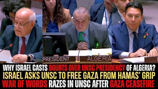 War of Words Razes in UNSC after Gaza Ceasefire | Israel Asks UNSC to free Gaza from Hamas’ Grip