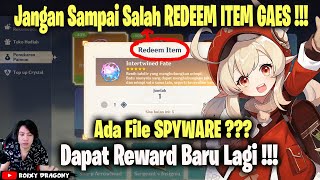 BURUAN REEDEM ITEMNYA - Ada File SPYWARE 🤐 ???  GENSHIN IMPACT INDONESIA