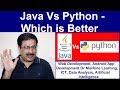 Java Vs Python | Which is Better Java or Python
