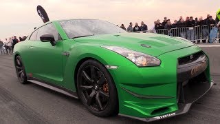 1250HP NISSAN GT-R 'THE HULK' - 300 KM/H, LOUD Revs + FAST Accelerations!