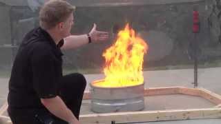 Fire Box Demonstration - Standard Automatic STOP-FYRE® Fire Extinguisher