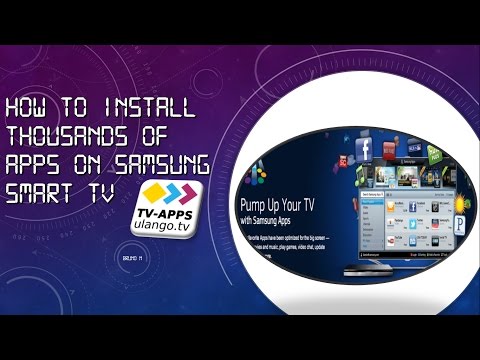 How to Install 1000s Apps On Your Samsung Smart TV - Models Up to 2015 How to Install 1000s Apps On Your Samsung Smart TV - Models Up to 2015