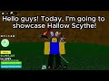 Hallow Scythe Showcase Blox Fruits UPDATE 23