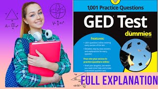 GED Mathematical Reasoning (1001 practice questions book) (Dummies)