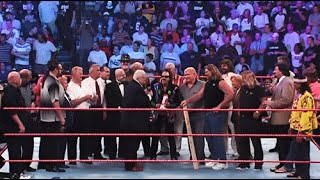 Legends Reunion at RAW Homecoming, featuring Dusty Rhodes, Billy Graham & others. RAW OCT. 03, 2005.