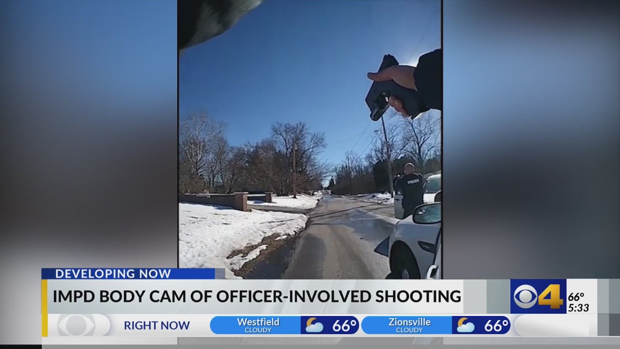 IMPD Releases Body Cam Footage Of Police Shooting - YouTube