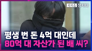 [시사쇼 정치다] 배 씨, '80억 부동산 보유' 의혹… 국세청 내사 착수