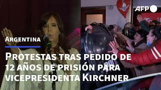 Fiscalía argentina pide 12 años de prisión para vicepresidenta Cristina Kirchner | AFP