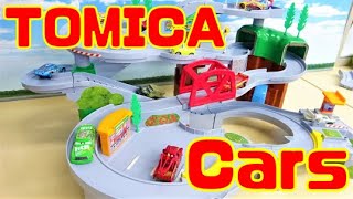 Tomica Moutain Road Playset & Disney Cars Toys
