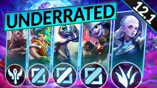 15 MOST UNDERRATED Champions of ALL ROLES in PATCH 12.1 - LoL Tier List Guide