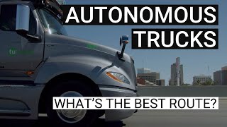 Are autonomous trucks ready for first and final mile?