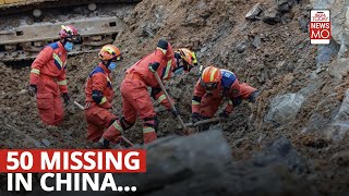 Landslide In China Destroys Over 18 Houses...