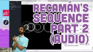 Coding Challenge #110: Recamán's Sequence - Part 2 (Audio)