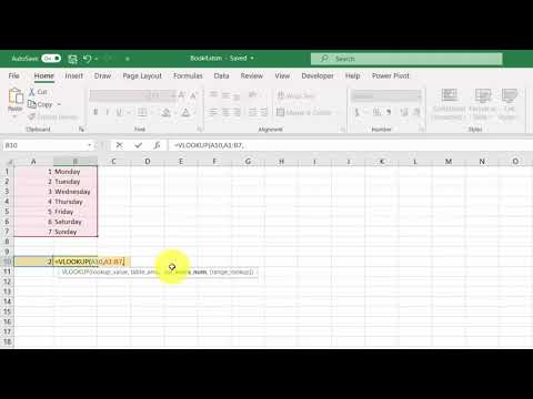 Excel Tips and Tricks #52 Hard Code an Array in a Vlookup Formula