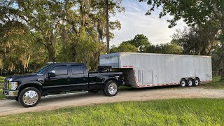 Refurbishing And Upgrading My Gooseneck Enclosed Car Trailer Pt. 2