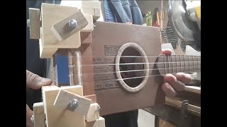 Bridge Setter - A jig for accurately setting an instrument bridge