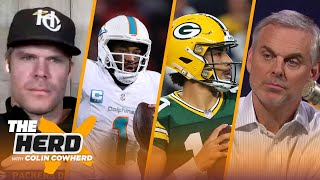 Packers dominate Cowboys, What went wrong for Tua and the Dolphins? | NFL | THE HERD