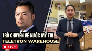 Trò chuyện về nước Mỹ tại Teletron warehouse