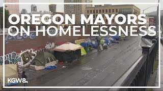 Oregon mayors present plan for addressing homelessness