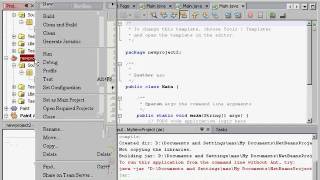 2 - Java Programming - Netbeans Project Directory File Structure