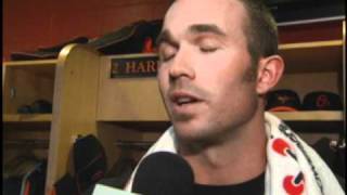 J.J. Hardy discusses Brian Roberts knocking him in from second base consistently